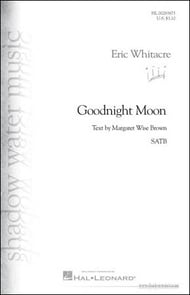 Goodnight Moon SATB choral sheet music cover Thumbnail